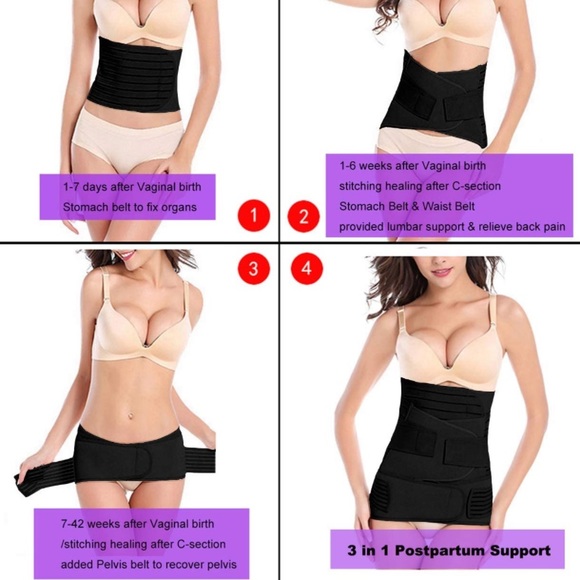 3-in-1 Postpartum Belly Wrap - Picture 6 of 7